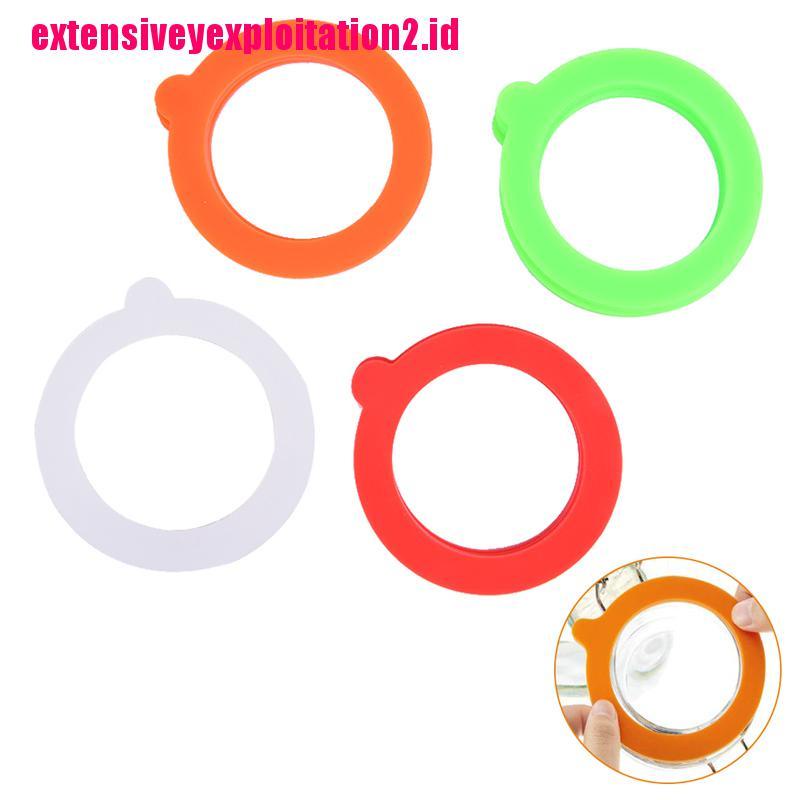 &lt; E2id &amp; &gt; 5Pcs / Set Gasket Pengganti Bahan Silikon Food Grade Anti Bocor