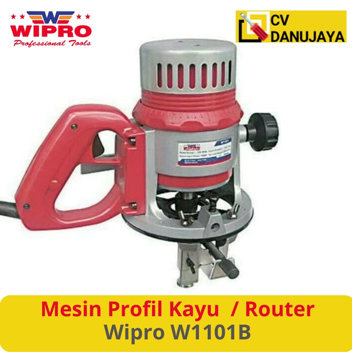 Mesin Profil Kayu Frais Tangan / Router Wipro W1101B