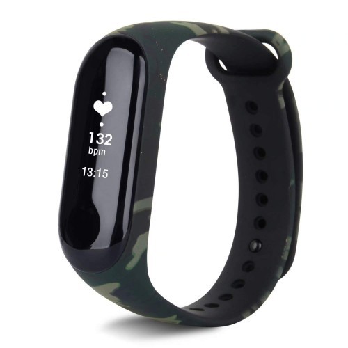 CAMO STRAP XIAOMI Mi Band 4 / Mi Band 3 / TALI Mi Band 4 / Mi Band 3 ARMY (JUAL TALI XIAOMI Mi BAND BUKAN JAM)