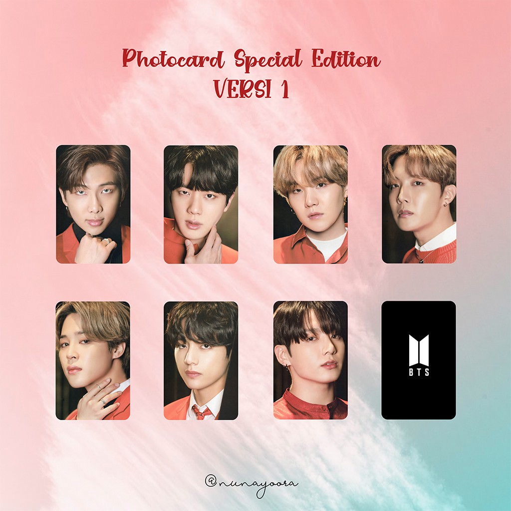 [READY STOCK] BTS PHOTOCARD SPECIAL EDITION + BONUS FREEBIES