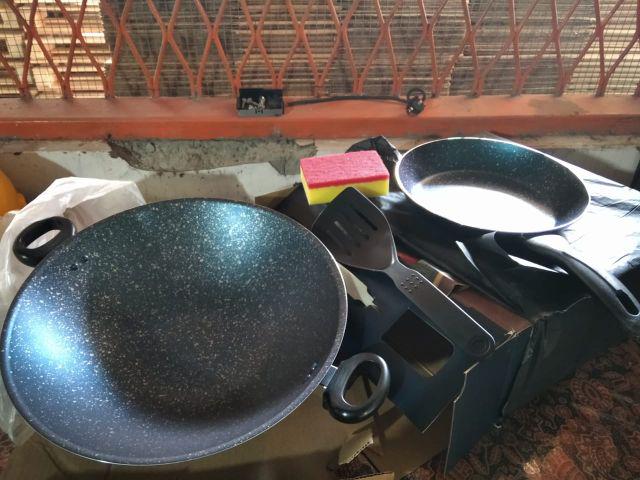 Maxim Gal2set Galaxy 30 Cm Wok 22 Cm Fry Pan