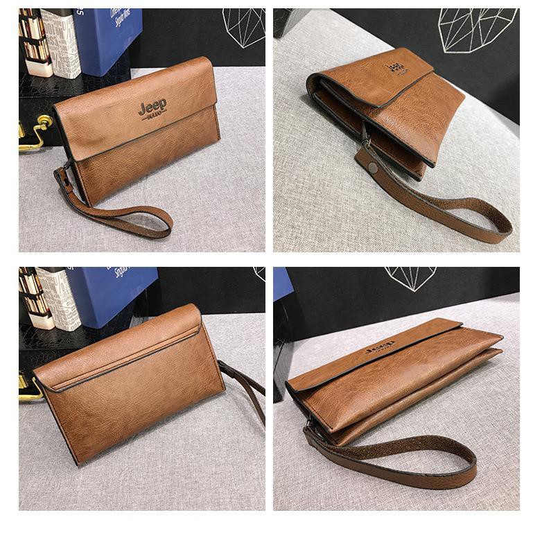 DOMPET CLUTCH JEEP KUALITAS PREMIUM 1717 - BISA COD / BAYAR DI TEMPAT