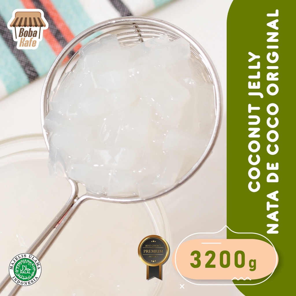 Jual COCONUT JELLY ORIGINAL NATA DE COCO ORIGINAL ITPIN 3200gr | Shopee ...