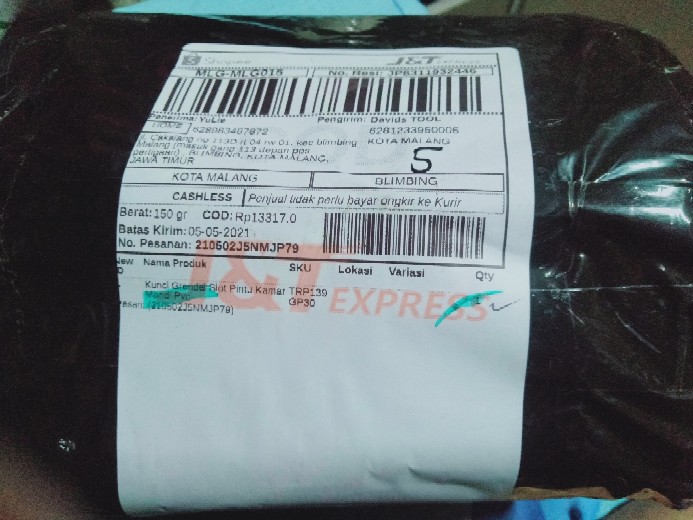 Kunci Grendel Slot Pintu Kamar Mandi Pvc