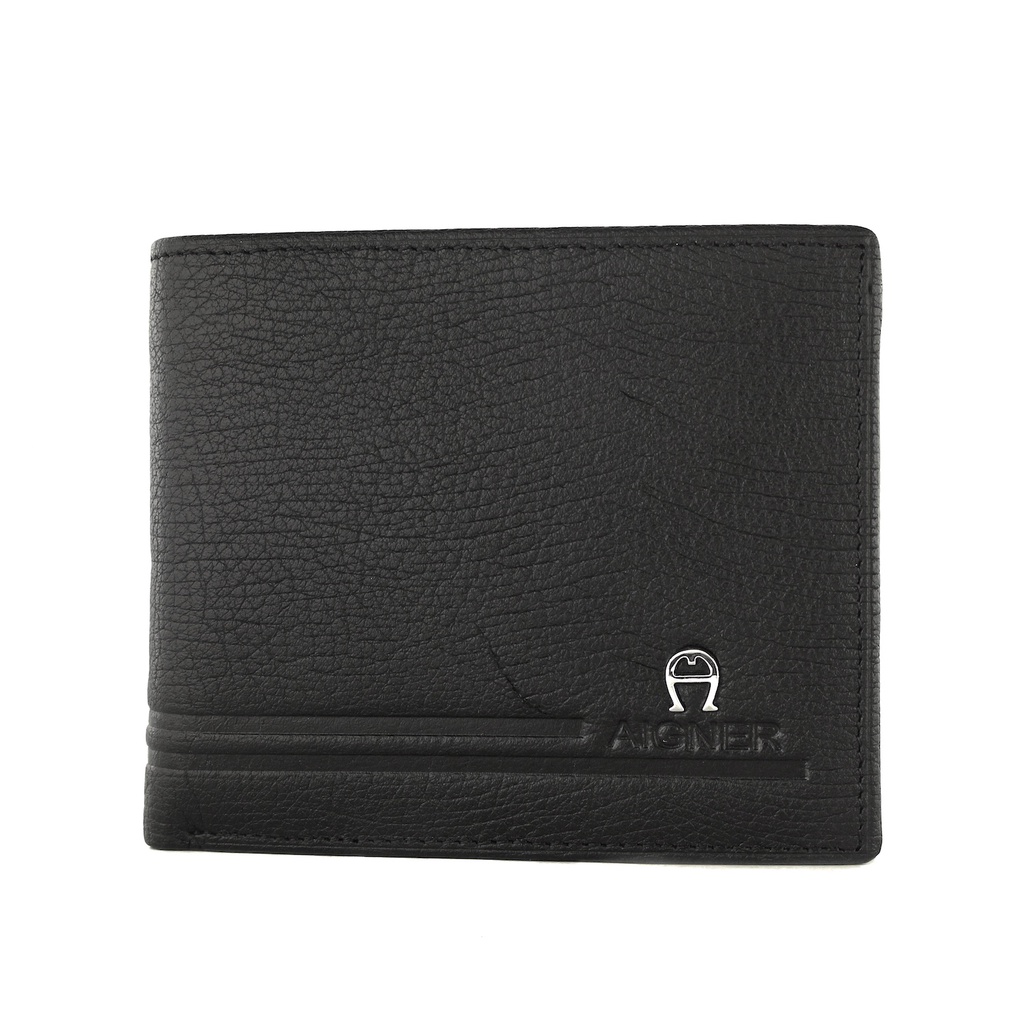 TOKOKOE - Dompet Pria model Tidur bahan Kulit Premium Dompet Lipat - AIG 1302-12 Black