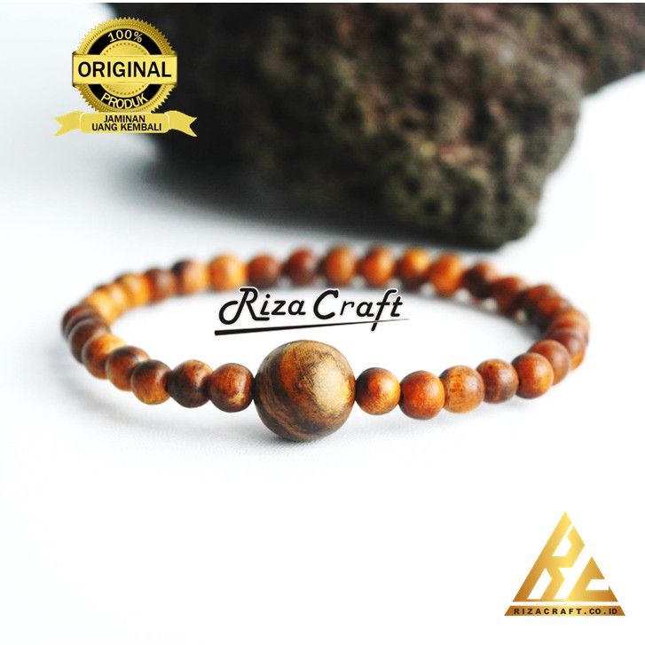 Gelang Tasbih Kayu Gaharu ramin ASLI Wangi ORIGINAL Kalimantan kualitas SUPER motif Zebra 33 Butir