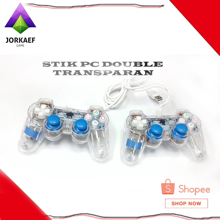 STIK PC DOUBLE TRANSPARANT TERMURAH