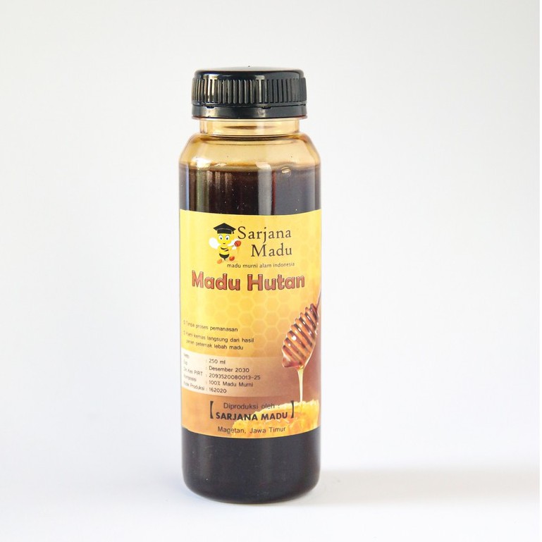

Madu Murni Hutan Sialang 250 ML Sarjana Madu - Madu Murni Asli Hutan 100% Sarjana Madu
