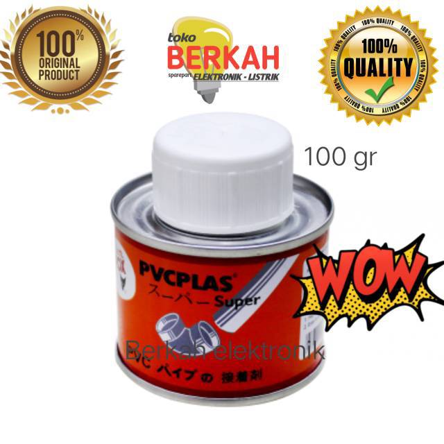 

LEM PIPA PVCPLAS SUPER 100gram