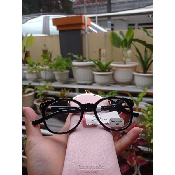 kacamata baca Kate spade kaylin stripe black (ks kacamata baca +2.5)