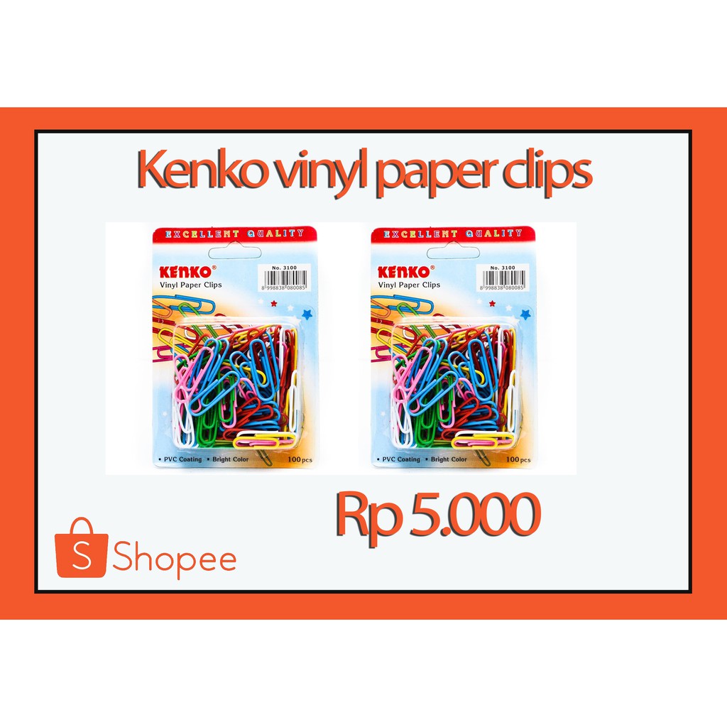 

KENKO VINYL PAPER CLIPS