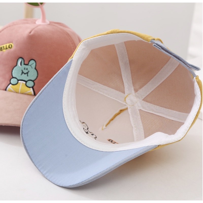 Topi Baseball Anak Laki Laki / Perempuan Model Hello FROG Import-5
