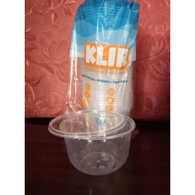 Thinwall KLIR Mangkok Bowl 200 ml / Anti Pecah Kotak makan isi 25 set / Food Container / Thinwall Bu