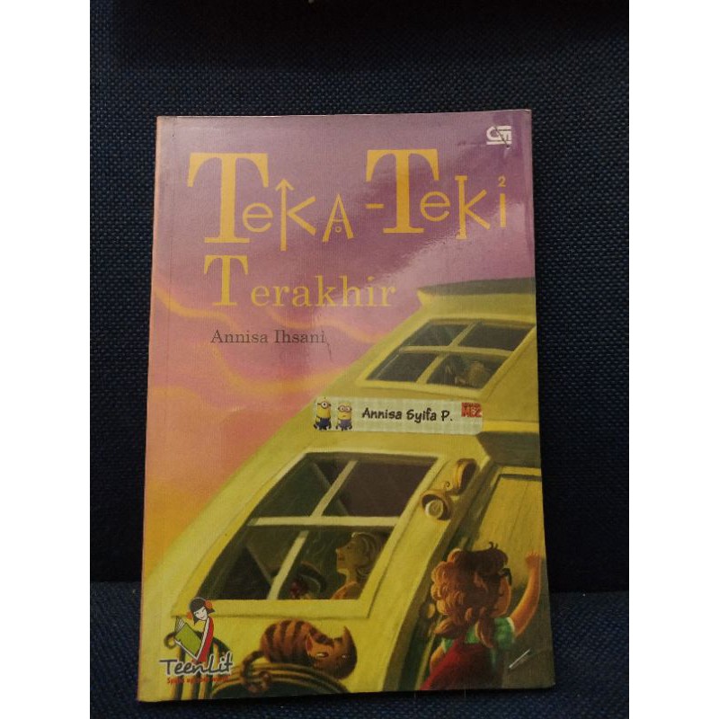 Preloved Novel / Novel Bekas Teka Teki Terakhir