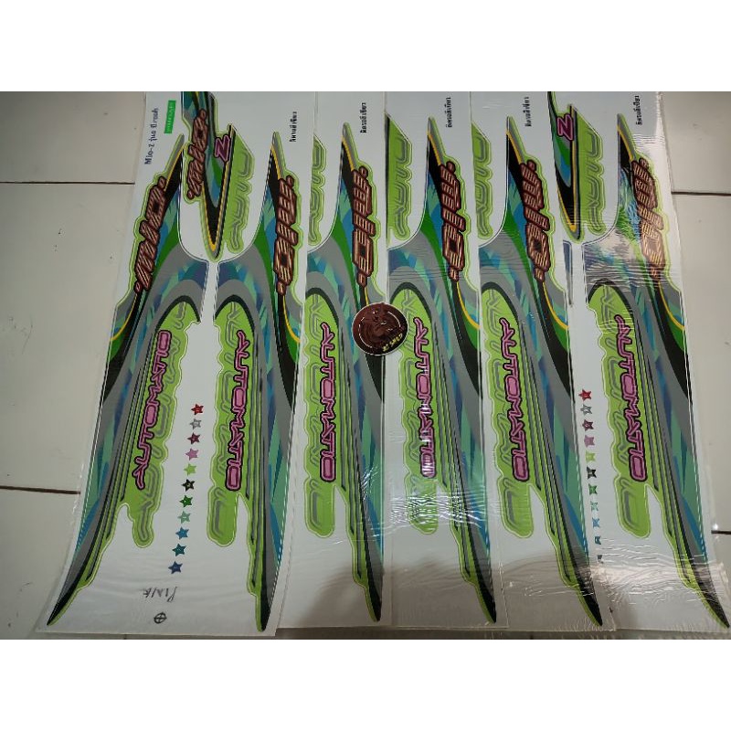 striping Mio kodak paper striping Mio sporty Thailand striping Mio hijau striping Mio ice cream stri