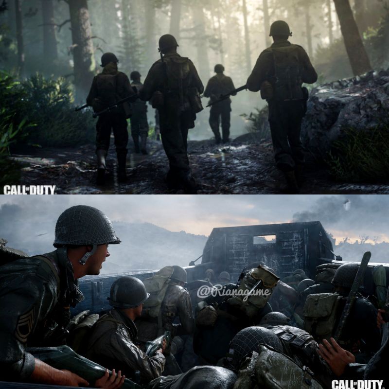 BD Kaset PS4 PS5 Call of Duty World At War 2 COD WW II PS 4 5 Bekas Second Mulus