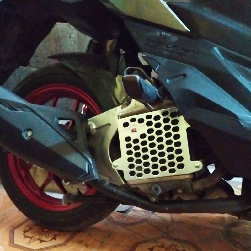 TUTUP COVER RADIATOR HRC 150 PCX ADV CNC COVER RADIATOR HRC PCX 150
