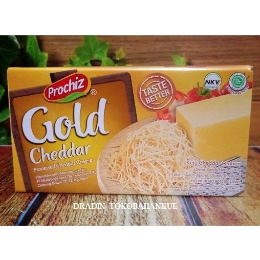 

KEJU GOLD CHEDDAR PROCHIZ 170 GR