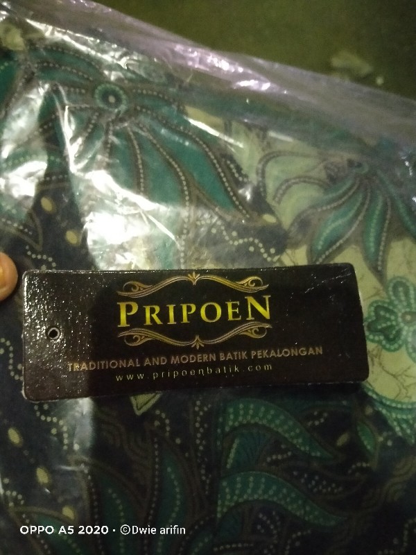 Pripoenbatik.com Kemeja Batik Panjang Premium Halus Adem M L Xl Xxl