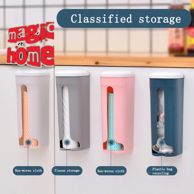 Kotak kantong plastik sampah penyimpanan Storage Box serbaguna