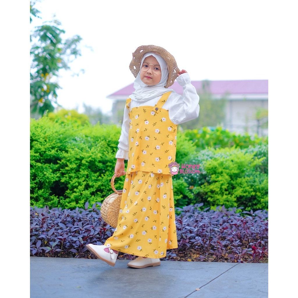 HoneyBlossom - baju muslim anak perempuan / baju muslim anak 1,2, 3,4,5 tahun alyssa series