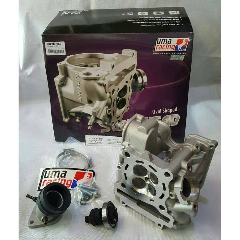 Super Head Uma Racing Yamaha Jupiter MX / Vixion, in23/ex20