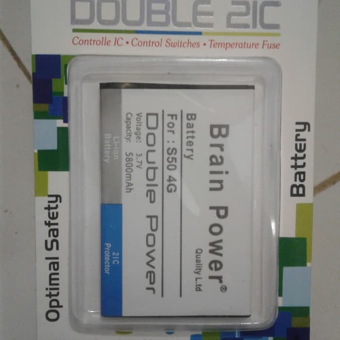 DISKON BATERAI ADVAN S50 4G DOUBLE IC BRAIN POWER
