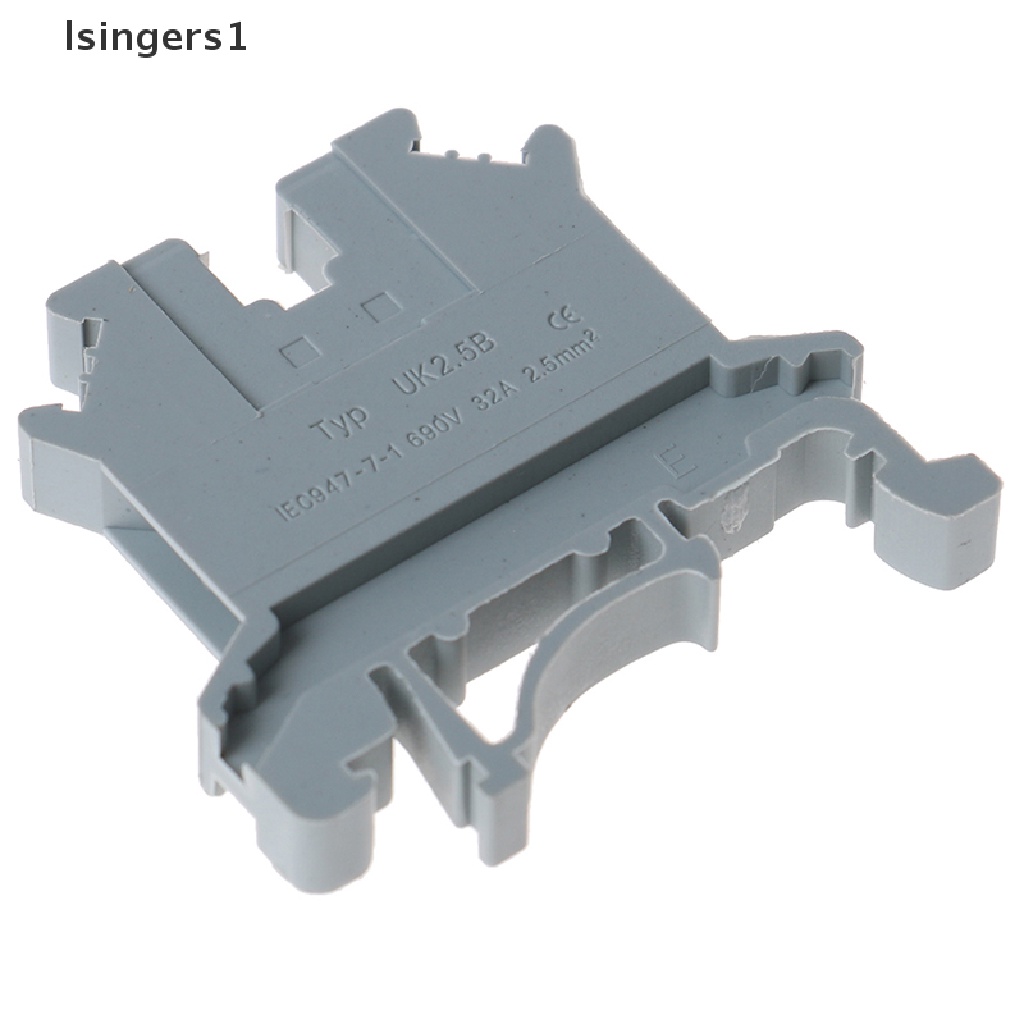 (lsingers1) 10pcs Terminal Block Rail Mount Panel Universal UK 2.5B 32A