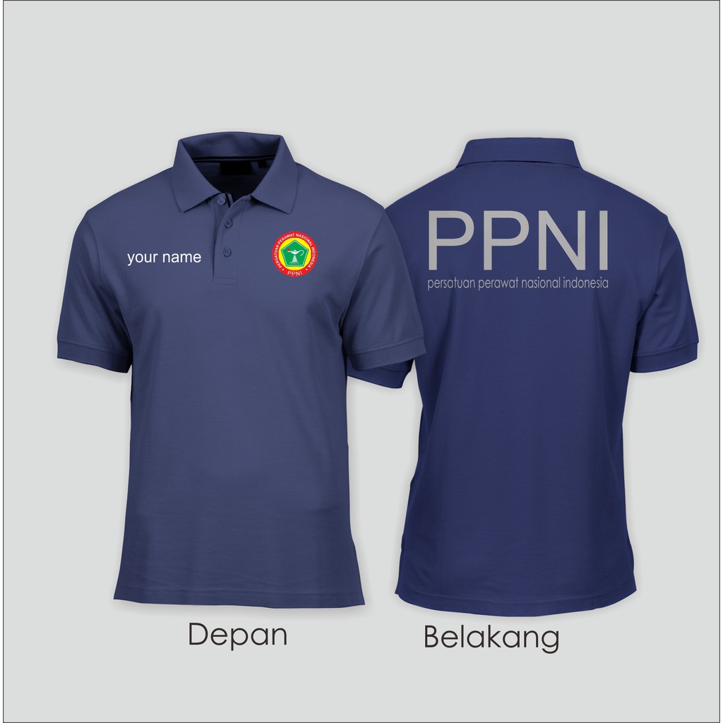 KAOS POLO PPNI FULL BORDIR