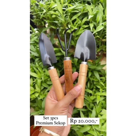 Sekop Alat Tanam Kaktus Mini 3pcs satu set