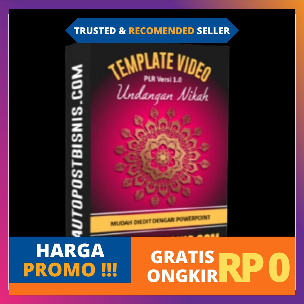 Template Video Undangan PPT