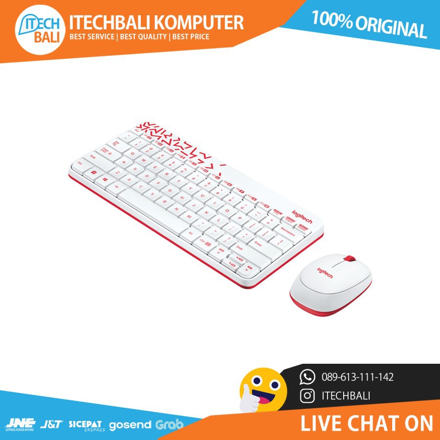 Keyboard &amp; Mouse LOGITECH MK240 Nano Wireless | ITECHBALI