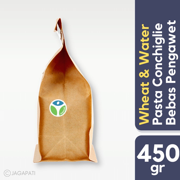 

pasta-aneka- wheat & water - conchiglie rainbow mix per 450gr - pasta instant -aneka-pasta.