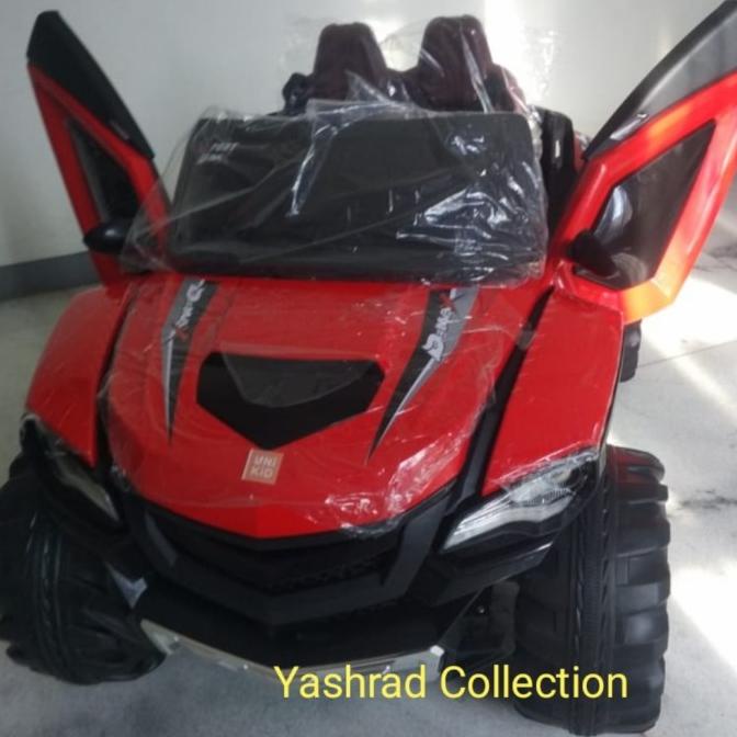 Mainan Mobil Aki Anak Anak Jeep Buggy Merah