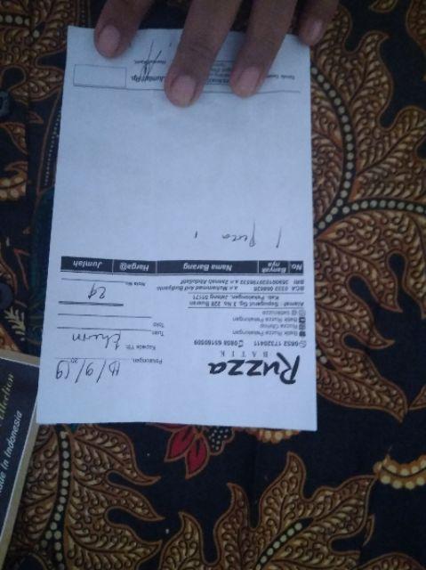 Ruzza Grosir Batik Kemeja Anak Ukuran 0-5 Tahun Hem Random (min 5pcs) Murah