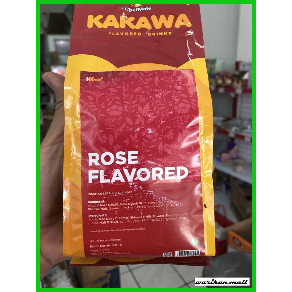 

buku-masakan- chefmate drinks kakawa 500 gram rose bubuk minuman rasa mawar premix -jadi-ibu-kuys.