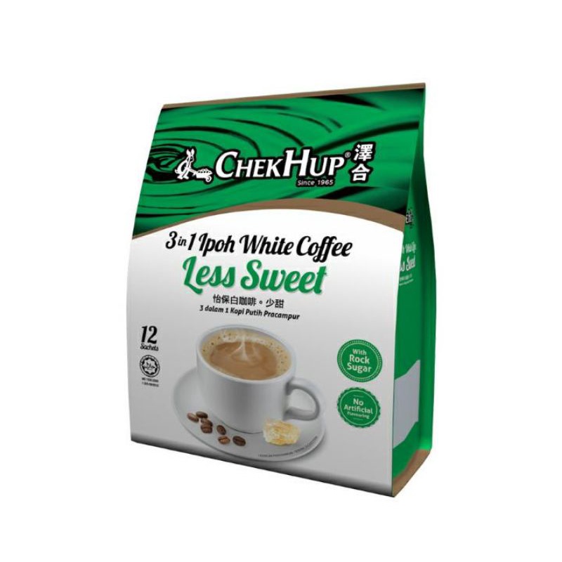 

ChekHup 3 in 1 Ipoh White Coffee Less Sweet 12 x 35 g