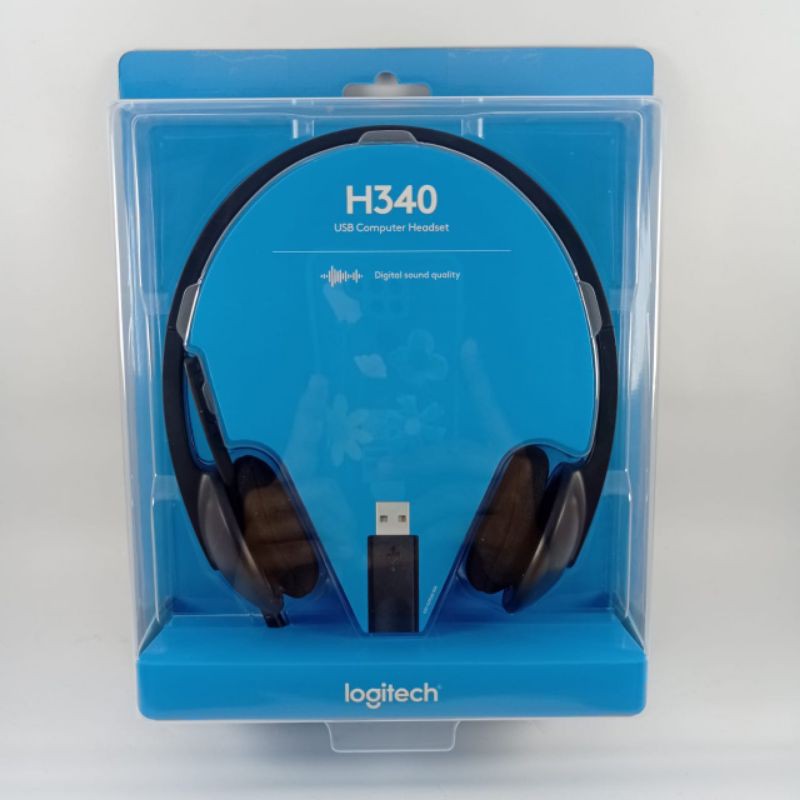 HEADSET LOGITECH H-340 USB