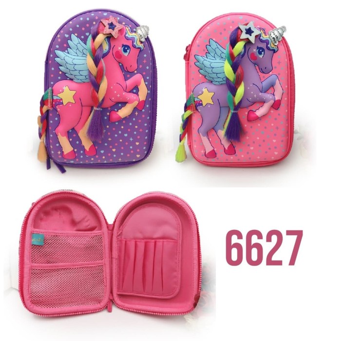

Limited Tempat Pensil Unicorn - Hardcase Pencil Case Rambut Kepang Import Hemat