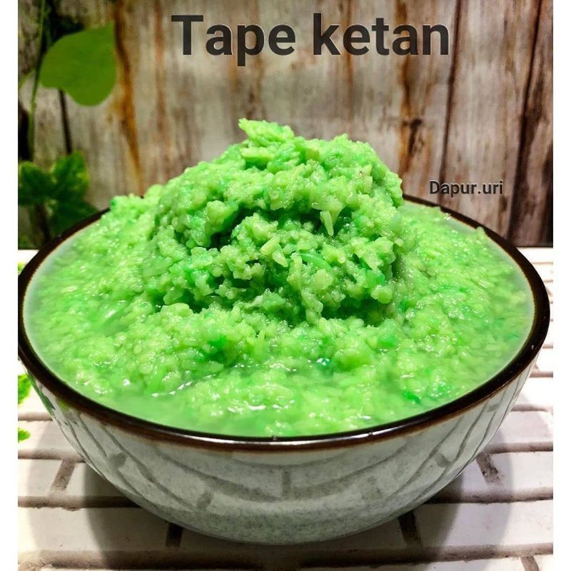 

Tape Ketan Ijo Pandan