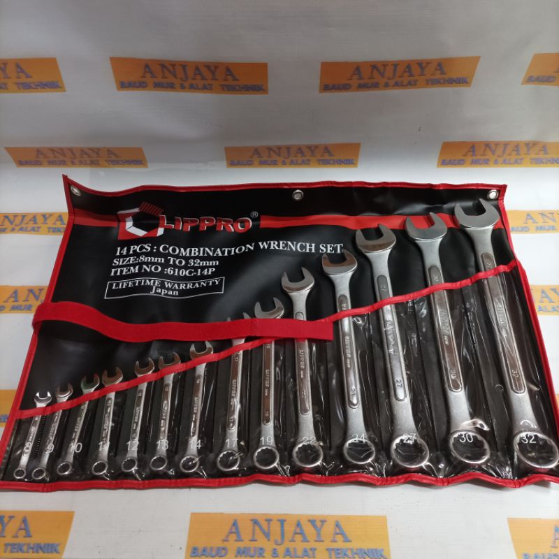 Lippro Ring Pas Set 8 - 32mm (14 Pcs)