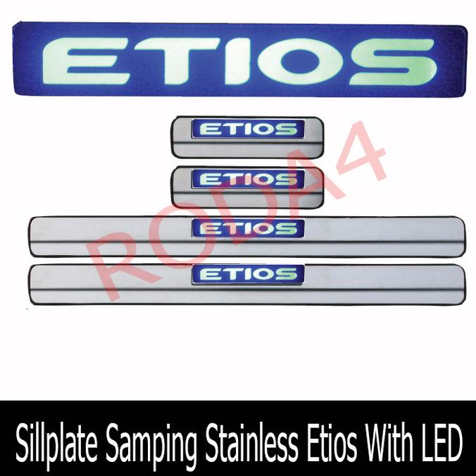 Sillplate Samping Etios With LED rod4 Segera Dapatkan