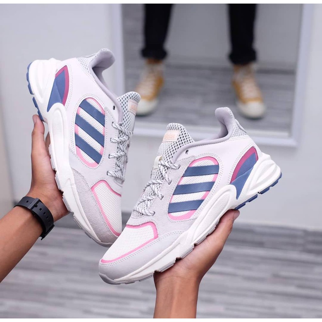 adidas grey pink