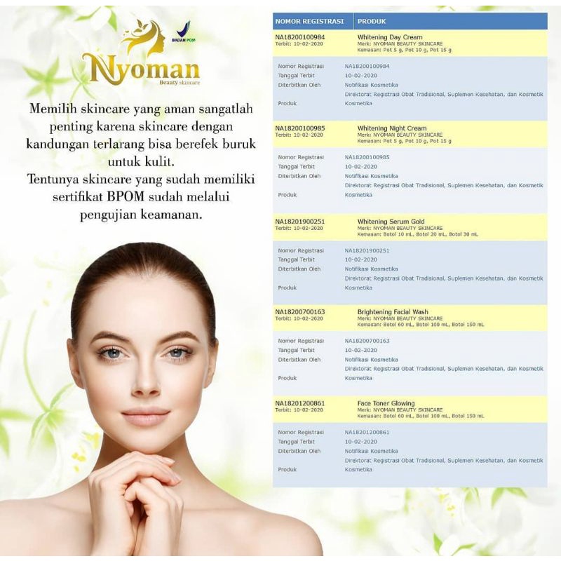NYOMANSKINCARE PAKET GLOWING NIGHT ACNE SERIES (UNTUK PEMAKAI BARU)-2