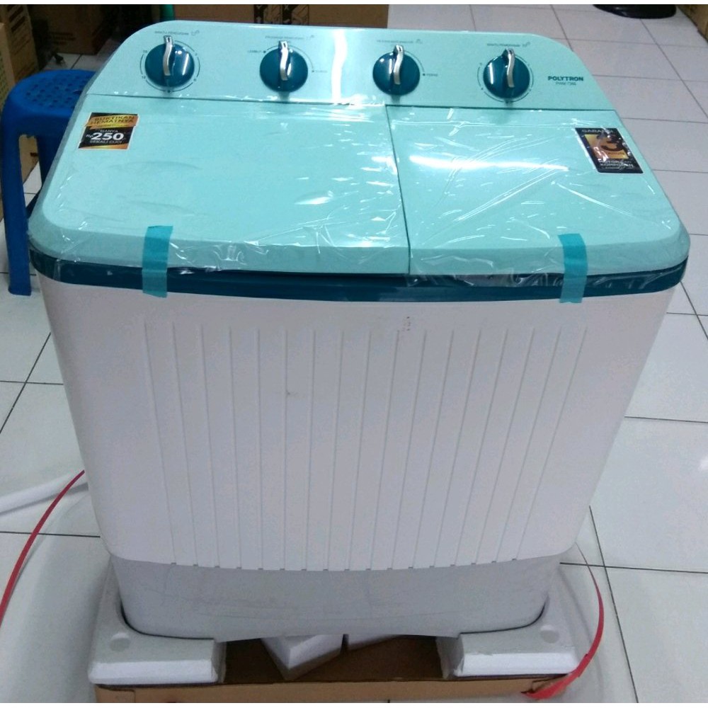 Polytron Mesin Cuci 2 Tabung Primadona Samba PWM7366 - 7 kg KHUSUS