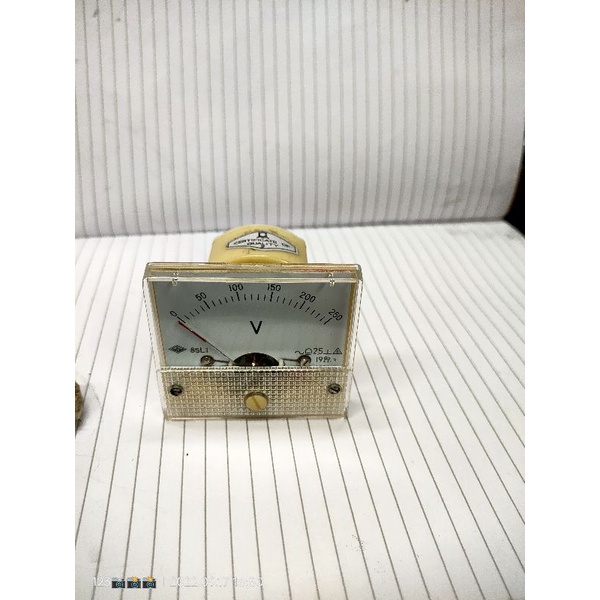 volt meter ac untuk stabilizer oki matsumoto minamoto dll
