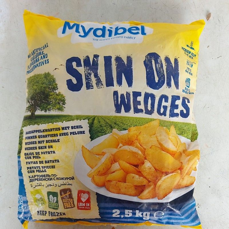 Mydibel Skin On Wedges 2,5kg