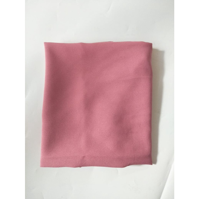 Hijab simple BERGO MARYAM Non Pet Tali Diamond Premium OriAulana Grosir Jilbab dan Kerudung Termurah-Salem