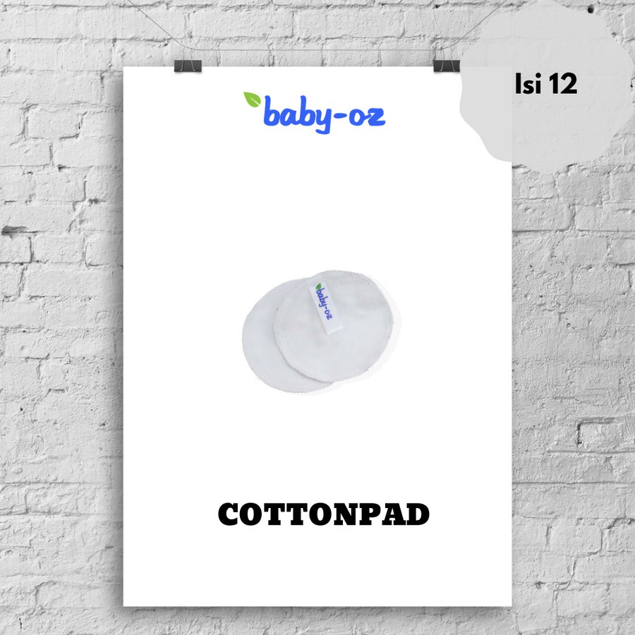 Baby Oz Reusable Cotton Pad - Kapas Wajah