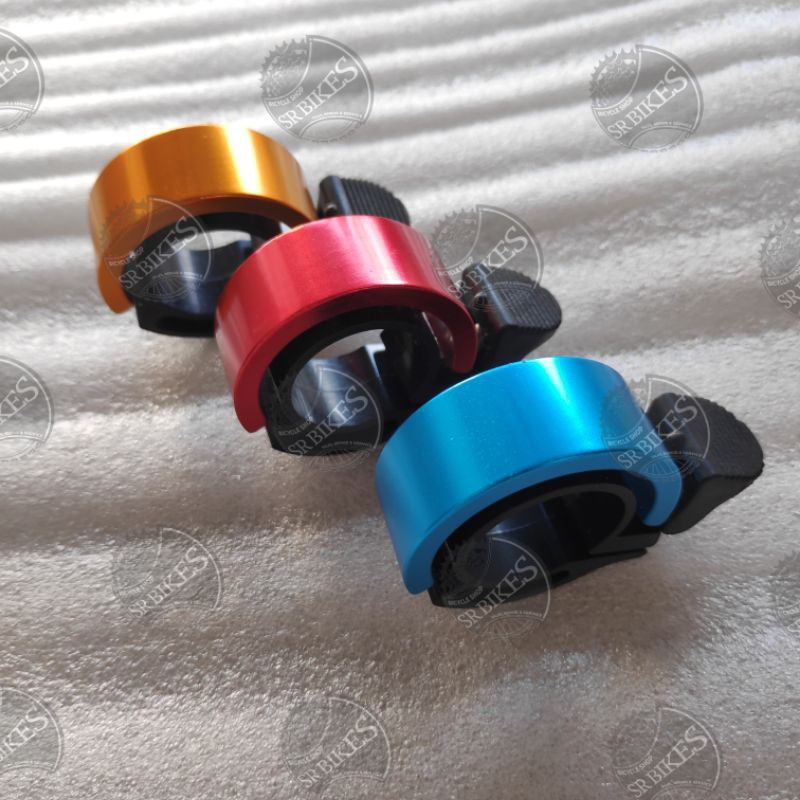 Bel Sepeda bentuk Q Bike Bell Invisible. ALLOY. NYARING. HIGH QUALITY. EXOTIC